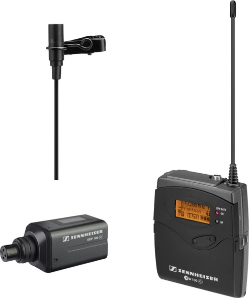 Sennheiser Pro Audio Sennheiser EW 100 ENG G3-A Omni-yönlü klip-on mikrofon kit sistemi ile uyumlu ürün görseli 1