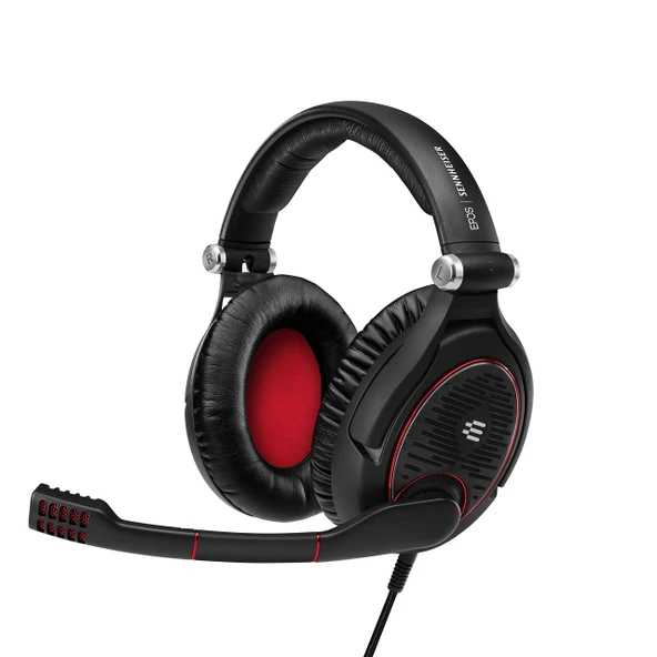 EPOS l Sennheiser Game Zero Kapalı Akustik Kulak Üstü Oyun Kulaklığı, 3,5 mm Bağlantı - PC Mac PS4 PS5 Xbox Series X Xbox One Anahtar, Kablolu Kulaklık, Sessiz Özellikli Esnek Mikrofon Kolu ürün görseli 1