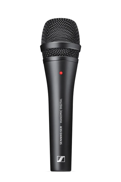 Sennheiser Handmic Digital Dynamic el mikrofonu, siyah ürün görseli 1