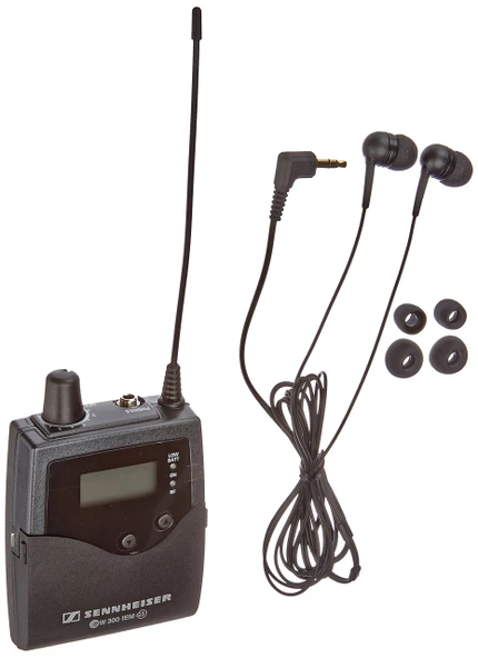 Sennheiser Tüketici Audio Sennheiser Ek 300Iem G3 ile uyumlu - Çeşitlilik Bodypack Kablosuz Takip için IE4 Ear Buds - A Range (516-558 009) ürün görseli 1