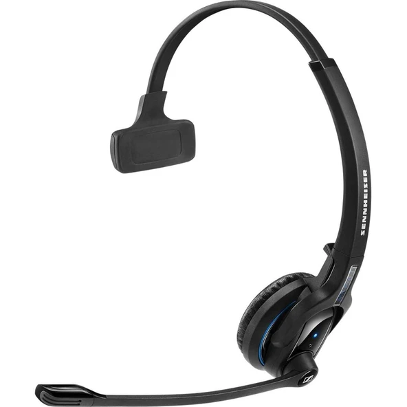 Sennheiser MB Pro 1 (506041) - Single-Sided, Kablosuz Bluetooth Headset | For Mobile Phone Connection | w / HD Sound & Gürültü Cancelling Microphone (Black) ürün görseli 1