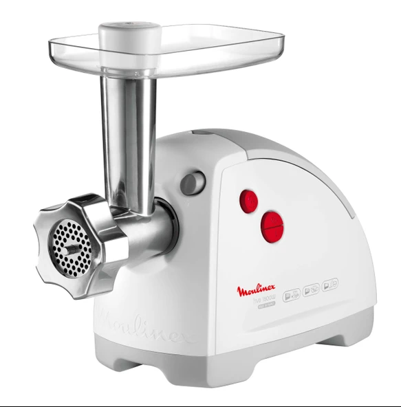 Moulinex ME6251 kıyma makinesi 18000, rendeleme, kesme, rendeleme için şnitzel mekanizması dahil, beyaz ürün görseli 1