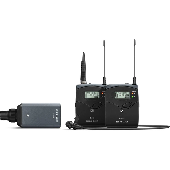 Sennheiser taşınabilir kablosuz mikrofon seti (EW 100 ENG G4-B) ürün görseli 1