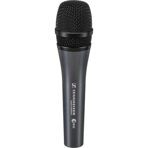 Sennheiser Pro Audio e845 Genişletilmiş Yüksek Frekans Yanıt Supercardioid Microphone ürün görseli 1