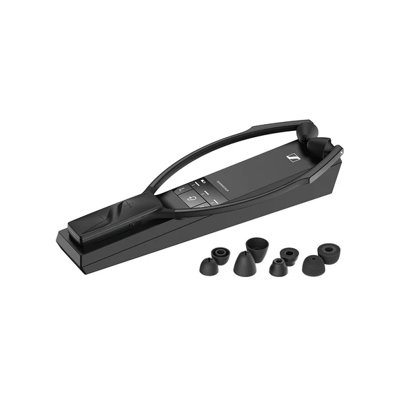 Sennheiser RS ​​5200 kablosuz dijital TV kulaklığı, kristal netliğinde ses, üç farklı işitme profili, konuşma anlaşılırlığı işlevi, dijital veya analog bağlantı ürün görseli 1