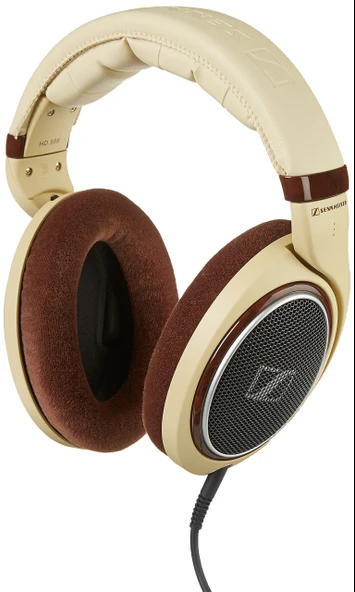 Sennheiser HD 598 dairesel kulaklık bej ürün görseli 1