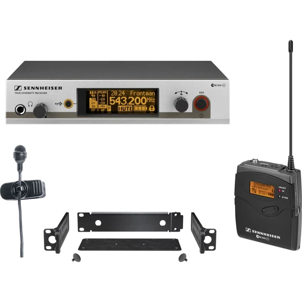 Sennheiser Tüketici Audio Sennheiser EW 322 G3-A-US kompakt kardiyoid klip-on mikrofon EW sistemi ile uyumlu ürün görseli 1