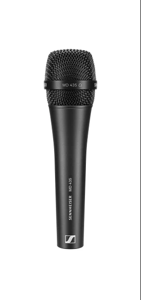 Sennheiser Pro Audio Vocal Dynamic Microphone (MD 435), Black ürün görseli 1