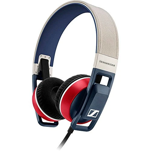 Sennheiser Urbanite Nation Kulak Üstü Kulaklık (iPhone/iPad/iPod için) mavi/kırmızı ürün görseli 1