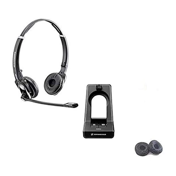 Sennheiser SD PRO2 ML Stereo (Duo), Voice, Video ve Conferencing Apps - Teams, Zoom, Webex, Plug-n-Play, Desk Phone, Mac, PC Microsoft Skype/Lync, Cushions Dahil ürün görseli 1