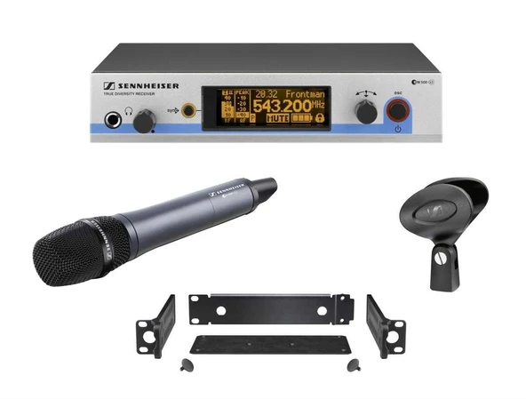 Sennheiser Pro Audio Sennheiser EW 500-945 G3 - Dinamik Supercardioid Mic ile Kablosuz Vokal Sistemi - G-Range (566 - 608 MHz) ürün görseli 1
