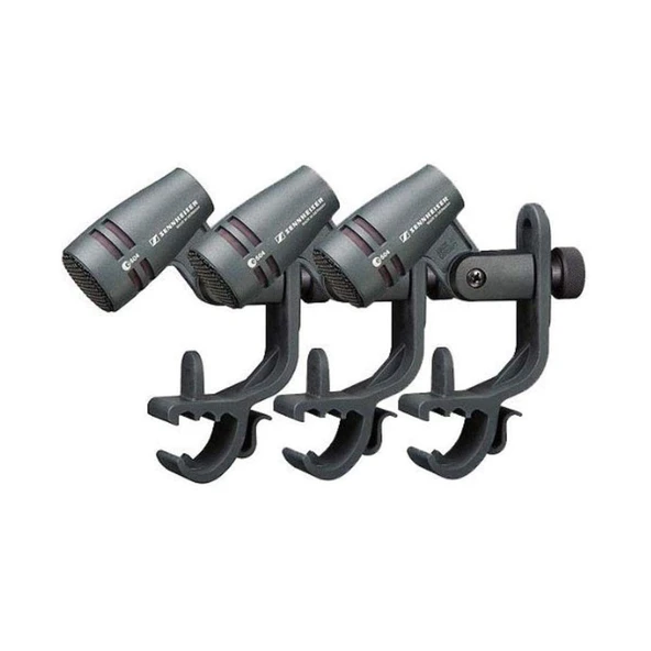 Sennheiser, Mic Clip ve Pouch ile 604 Microphone, 3 Pack ürün görseli 1