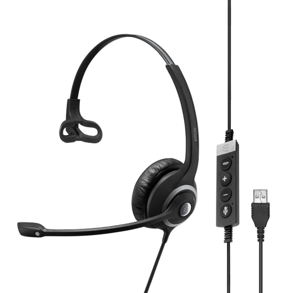 Sennheiser 506482 Kreis SC 230 MS II hat içi kontrole sahip tek taraflı kablolu kulaklık ürün görseli 1