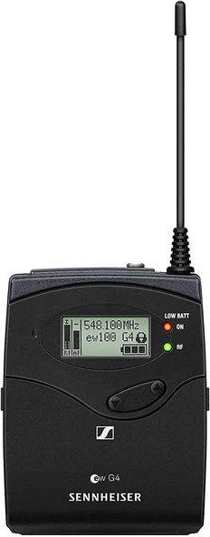 Sennheiser taşınabilir kablosuz yaka mikrofonu seti (EW 112P G4-A) ürün görseli 1