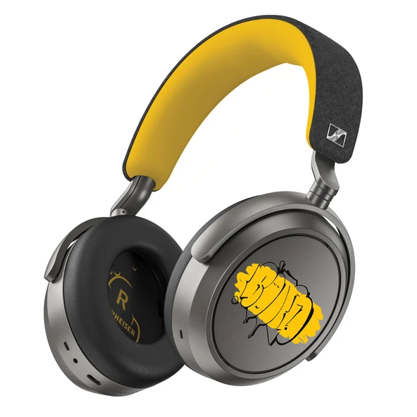 Sennheiser Momentum 4 Telsiz Görüntüler - Bluetooth, Kristal-Clear Adaptive Gürültü Cancellation, Over-Ear Buzzs, Up to 60HR Playtime, Fold Design, 80th Edition ürün görseli 1