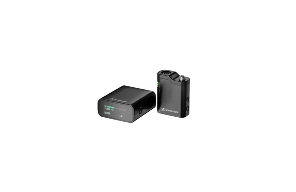 Sennheiser Profile Kablosuz klipsli ve el tipi mikrofon sistemi, 1 kanal, hepsi bir arada, 2,4 GHz | 1 alıcı, 1 yaka mikrofonu ve taşıma çantası içerir (700278) ürün görseli 1