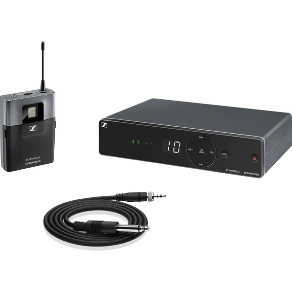Sennheiser Consumer Audio XSW 1-CI1-A Instrument Wireless Microphone, A Range 548-572 MHz,Black ürün görseli 1