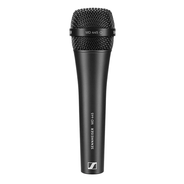 Sennheiser Pro Audio Vocal Dynamic Microphone (MD 445), Black ürün görseli 1