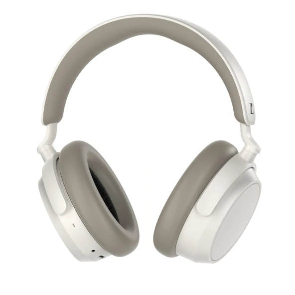 Sennheiser ACCENTUM Plus Kablosuz Gürültü Önleyici Kulaklık - Hızlı Şarj İşlevi, 50 Saat Pil Ömrü, Uyarlanabilir Hibrit ANC, Seyahat, Okul için Kablosuz Bluetooth Kulak Üstü Kulaklık, Beyaz ürün görseli 1