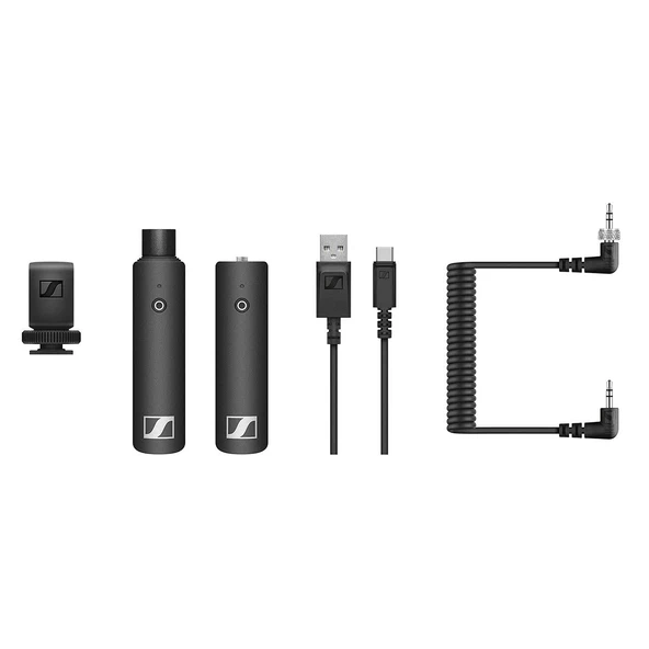 Sennheiser XSW-D Taşınabilir Röportaj Seti | Kamera Ses Kaydı için Tak ve Çalıştır Dijital Kablosuz El Mikrofonu Sistemi | 75m menzil ve 5 saat pil ömrü (508489) ürün görseli 1