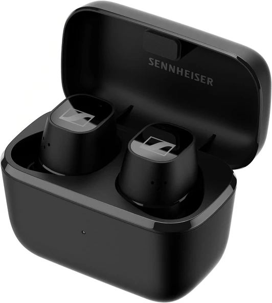 Sennheiser Consumer Audio CX Plus True Wireless Special Edition, Bluetooth in-Ear Schneiders for Music and Calls with Active Gürültü Cancellation and 24 Saat Battery Life – Matte Black (509247) ürün görseli 1