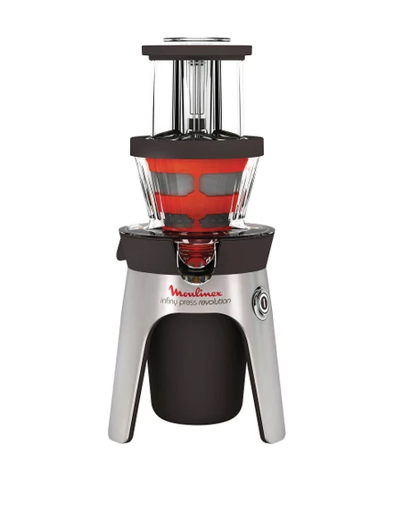 Moulinex ZU5008 meyve sıkacağı (300 watt, Düşük Hız Teknoloji Sistemli), siyah ürün görseli 1