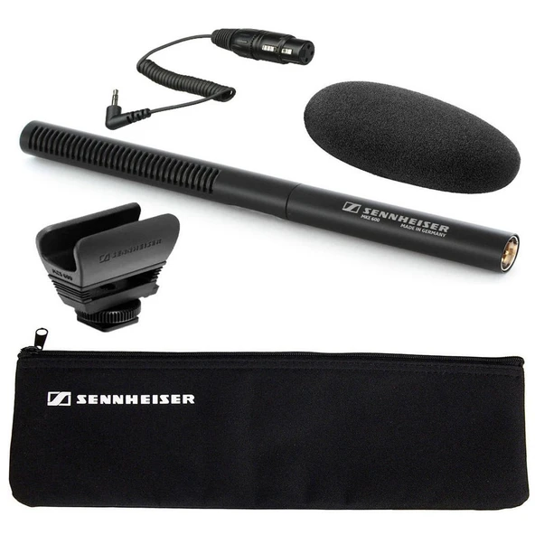 Sennheiser MKE-600 Shotgun Camcorder Microphone KA600 Adapt Kablo ürün görseli 1