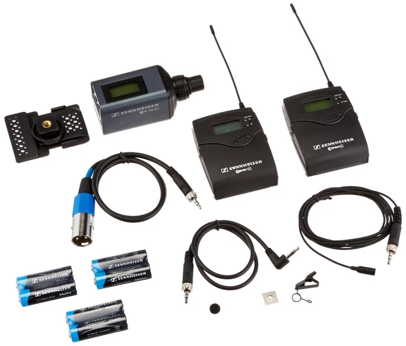 Sennheiser EW 100 ENG G3-G Omni-yönlü klip-on mikrofon kit sistemi, Black ürün görseli 1