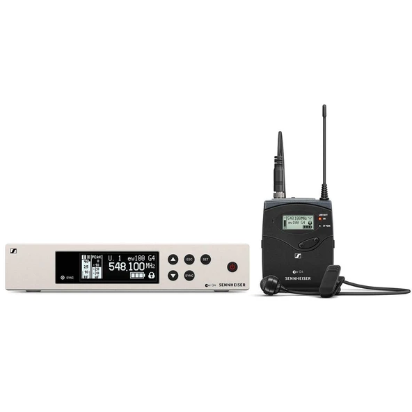 Sennheiser Pro Audio Sennheiser EW 100-ME4 Kablosuz Kartioid Lavalier Microphone System - A1 Band (470-516 OPT), 100 G4-ME4-A1 ürün görseli 1