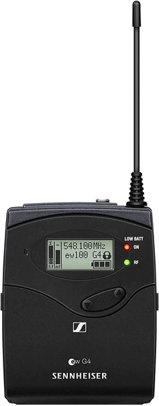 Sennheiser taşınabilir kablosuz yaka mikrofonu seti (EW 112P G4-E) ürün görseli 1