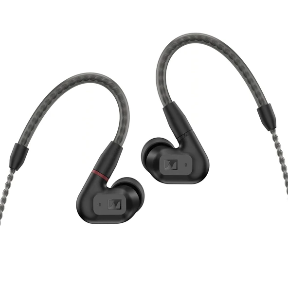 Sennheiser IE 200 kablolu odyofil stereo kulaklıklar - kablolu kulak içi kulaklıklar - net, üstün Hi-Fi ses, gerçekçi tonlama ve etkileyici bas ile - siyah ürün görseli 1