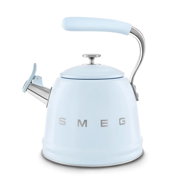 SMEG Retro Stovetop Whistling Su - 2.4Q (Pastel Blue) ürün görseli 1