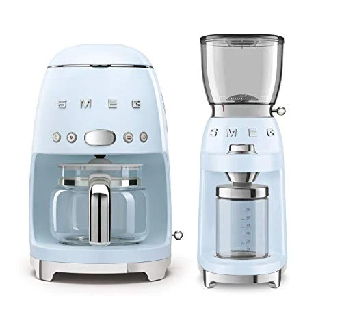 Smeg DCF02PBUS 50s Retro Style Drip Filter Coffee Maker Sche CGF01PBUS Kahve Makinesi - Pastel Blue ürün görseli 1