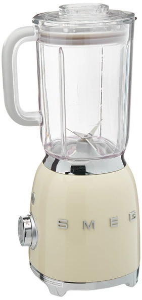 Smeg BLF01CRUS 50s Style Blender, Cream, 48 Ounces ürün görseli 1