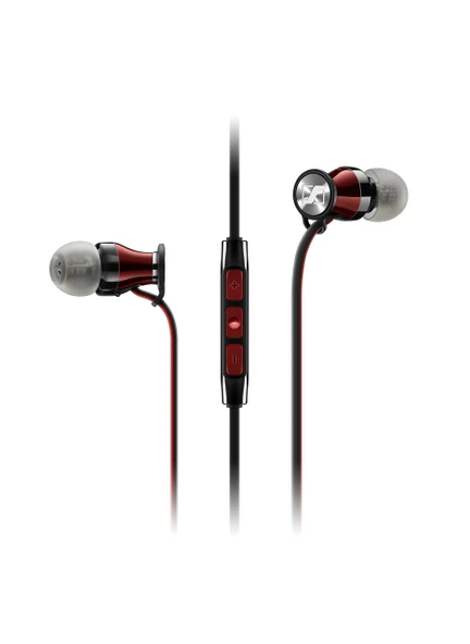 Sennheiser 506244 Momentum Kulak İçi Kulaklık (Samsung Galaxy için) siyah/kırmızı ürün görseli 1