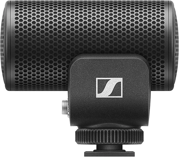 Sennheiser MKE 200 doğrudan kamera mikrofonu | 3,5 mm TRS ve TRRS konnektörlü | DSLR, kompakt fotoğraf makineleri ve mobil cihazlar için (508897) ürün görseli 1