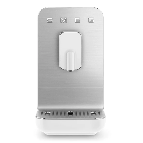 Smeg BCC01WHMEU kompakt tam otomatik kahve makinesi beyaz ürün görseli 1