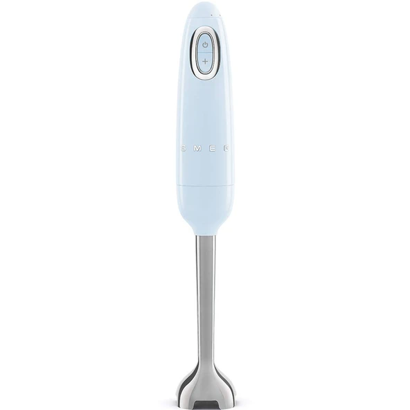 SMEGComp Immersion Blender 5 Hız ile Turbo Boost paslanmaz Steel Blades Nonslip Ergonomik El HBF11PBUS Pastel Blue ürün görseli 1
