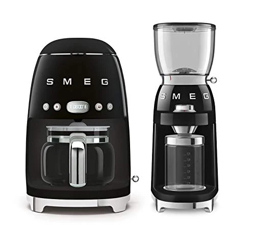 Smeg DCF02BLUS 50s Retro Style Drip Filter Coffee Maker Sche CGF01BLUS Kahveci - Black ürün görseli 1