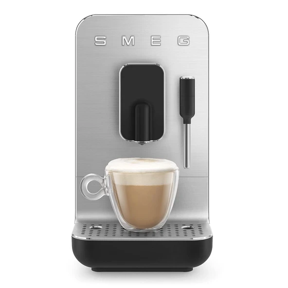 Smeg Full Auto Coffee Machine with Steam, Black BCC02BLMUSUS ürün görseli 1