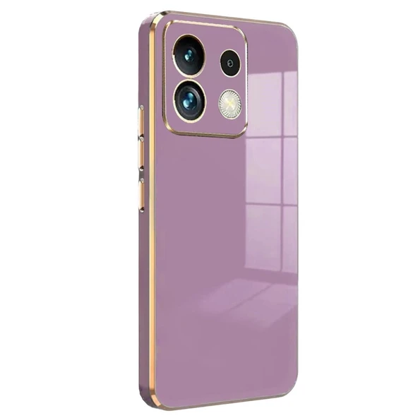 Xiaomi Redmi Note 13 5g Kılıf Volet Silikon - Mor ürün görseli 1