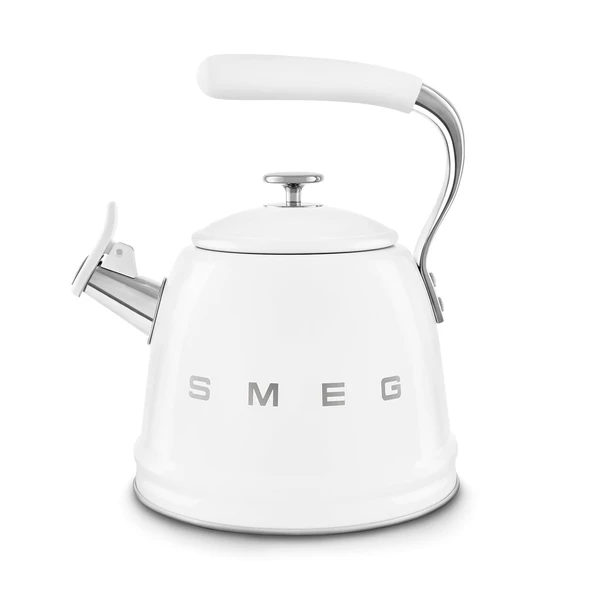 SMEG Retro Stovetop Whistling Su - 2.4Q (Beyaz) ürün görseli 1