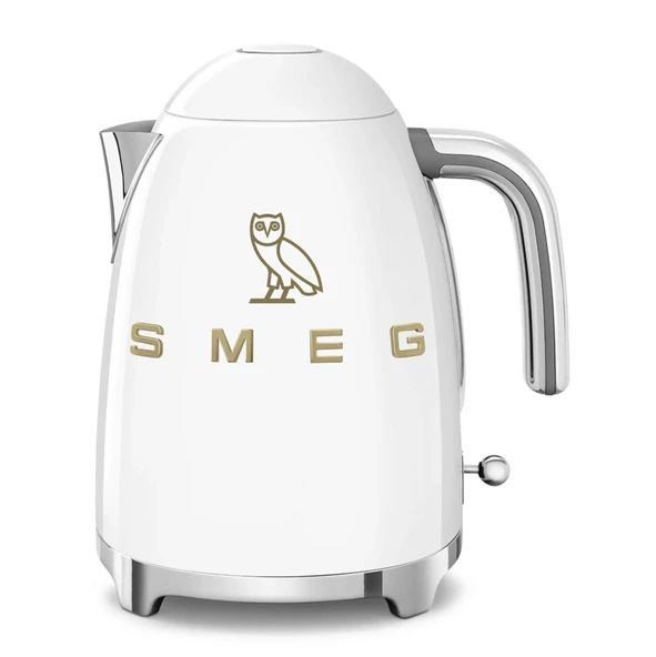 Smeg x OVO 1.7L Electric Su, OVO Collection SMEG Su, 50s Retro Style 7Cup Electric Tea Su (Beyaz) ürün görseli 1