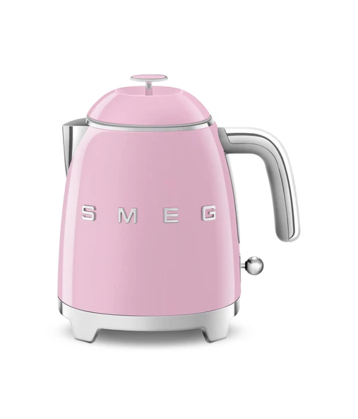 SMEG Mini 50s Retro Style 3 Cup Elektrikli Su Çift Duvar Anti Slip Base ve Water Level Göstergesi (Pink) ürün görseli 1