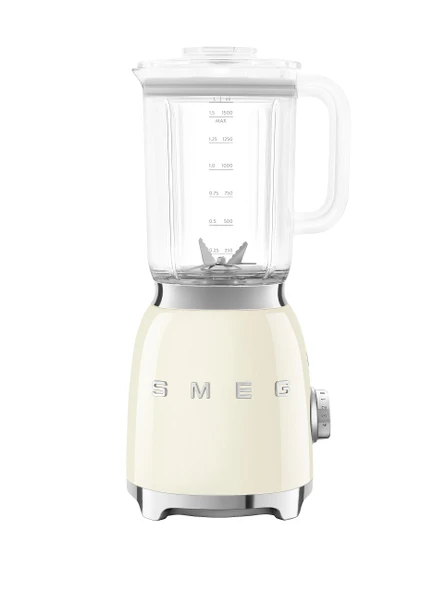 KOBİG BLF03 Retro Style Blender - 48 oz Honda-Free Jug ile 600W Countertop Blender, 3 Speeds + Pulse, Ice Crush & Smoothie Functions – 50s-Inspired Design-Cream ürün görseli 1