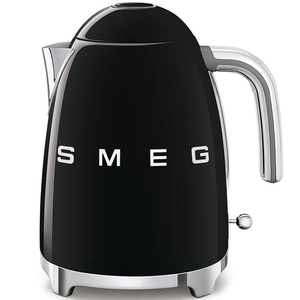 SMEG 50s Retro Style Electric Water Su Otomatik Shutoff, Reforce Base ve Water Gösterge, KLF03BLUS, Black ürün görseli 1