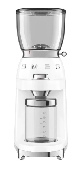 KOBİG CGF11 Retro-Style Kahve Makinesi - Burr Mill 30 Grind Ayarları ile, paslanmaz Steel Conical Burrs, Reforce Hopper - Hassasiyet Katılımcısı Espresso için, Drip, Fransız Basın-Beyazı ürün görseli 1