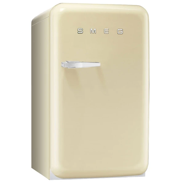 Smeg FAB10RP - Dondurucu bölmeli bağımsız buzdolabı, krem, sağ menteşe ürün görseli 1