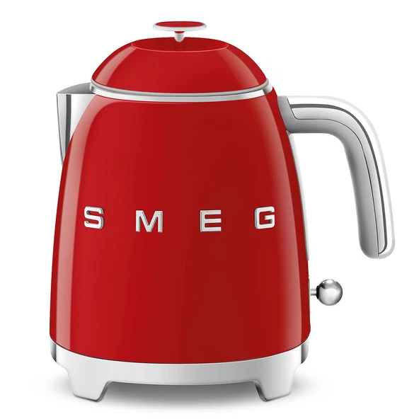 SMEG Mini 50s Retro Style 3 Cup Elektrikli Su Çift Duvar Anti Slip Base ve Water Level Göstergesi (Red) ürün görseli 1