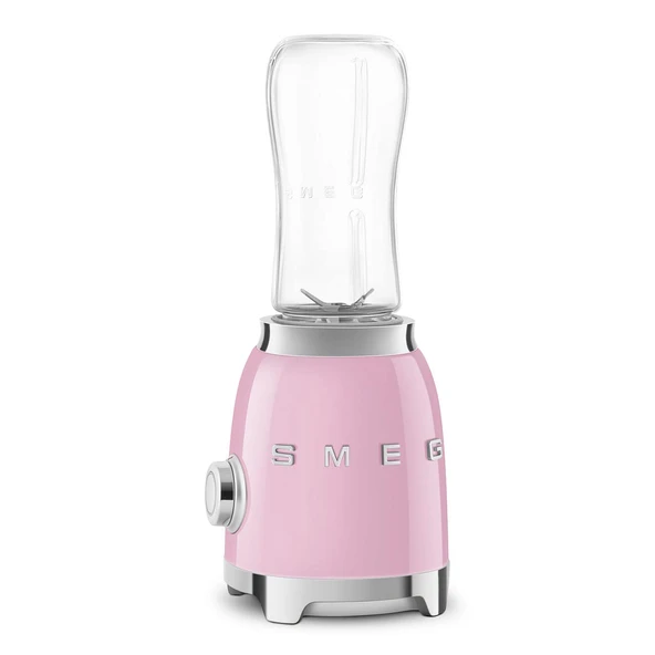 SMEG 50s Retro Style Personal Blender ile Backlit Knob ve Two 600 ML Honda Free şişe PBF01PKUS Pink ürün görseli 1